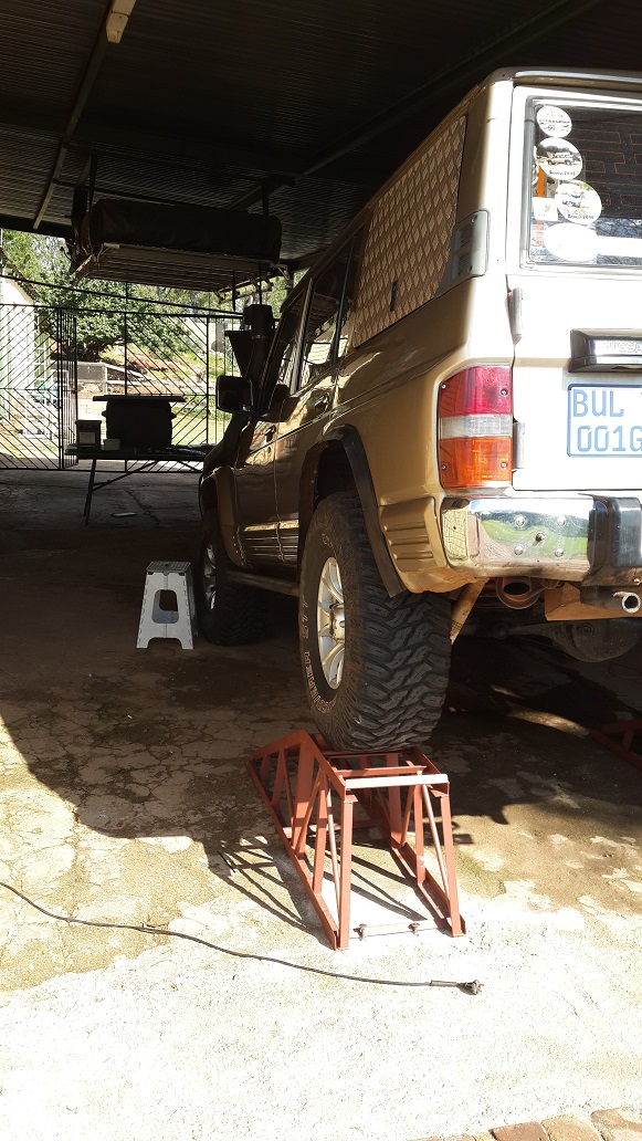 Lifting to get underneath to make sure all is properly fitted and tight and run the required cabling.