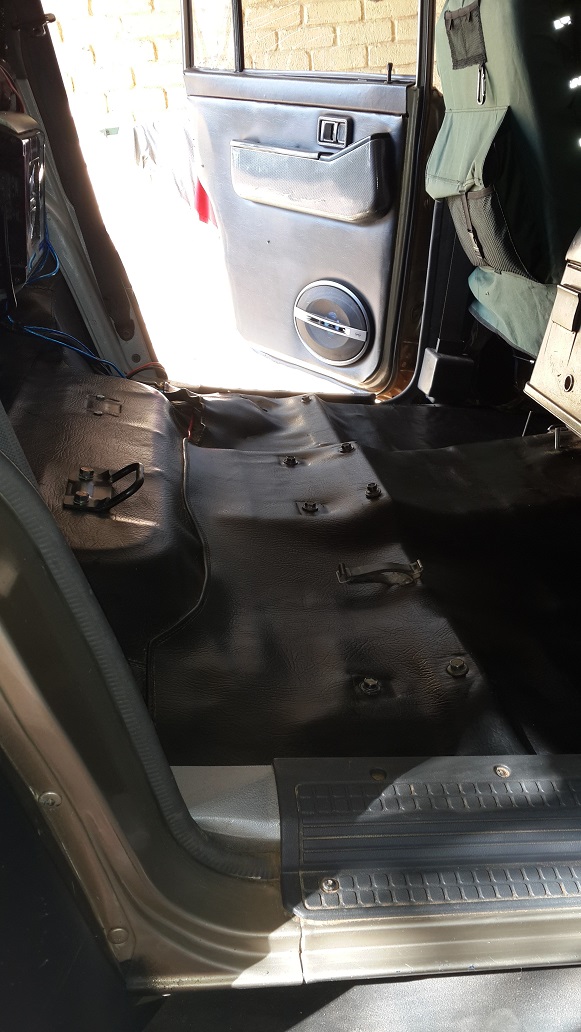 All seats removed