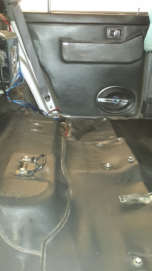 Seat removed