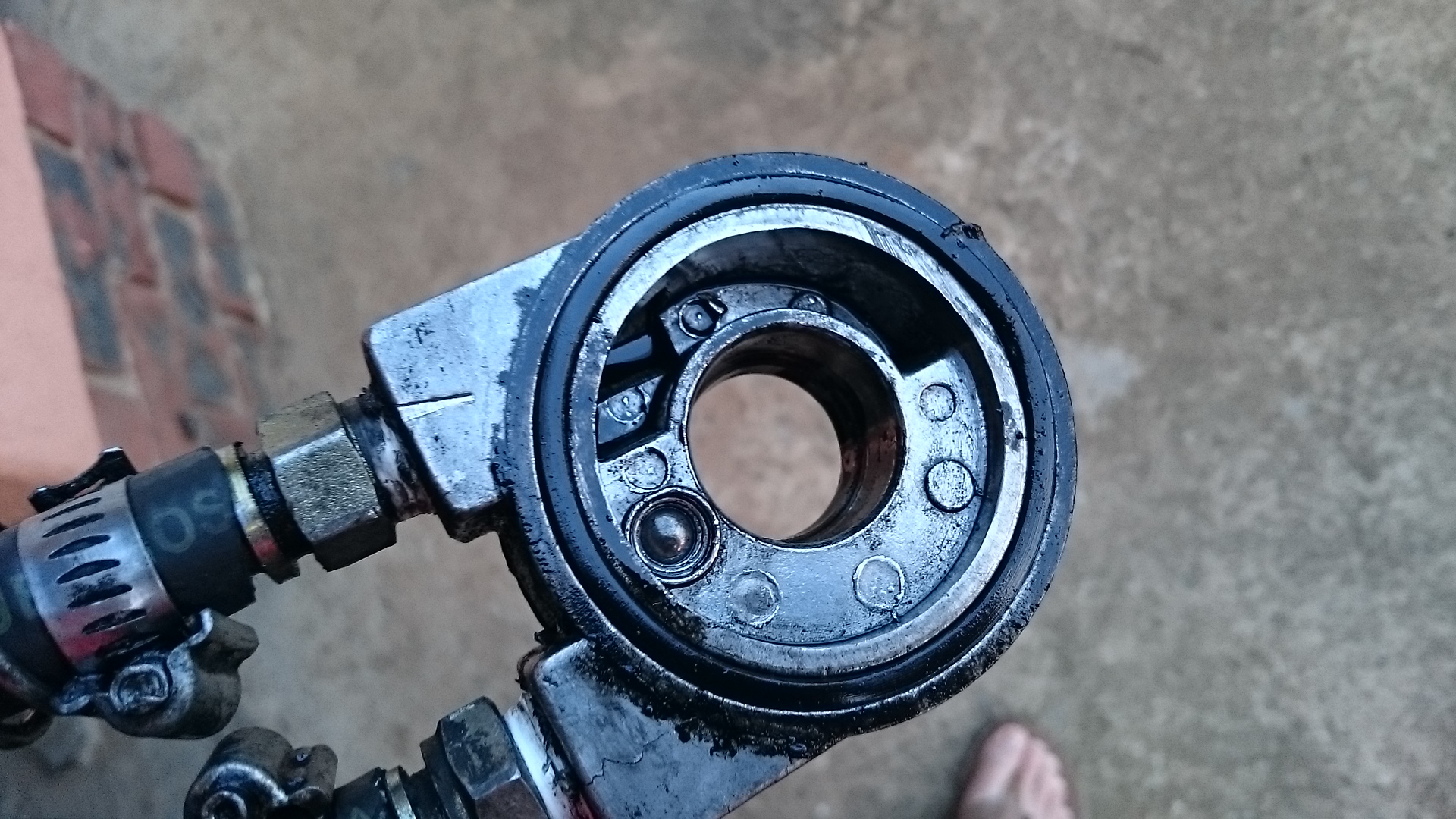The adapter plate