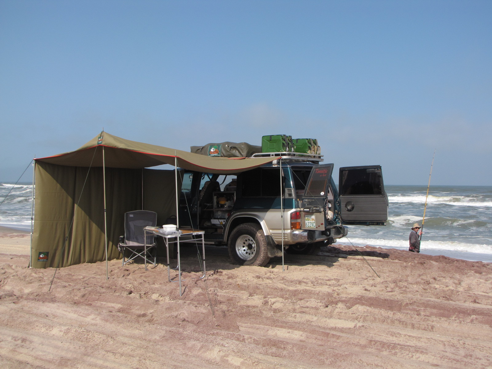 Lekker by Swakopmund na van Zyl's Pas.