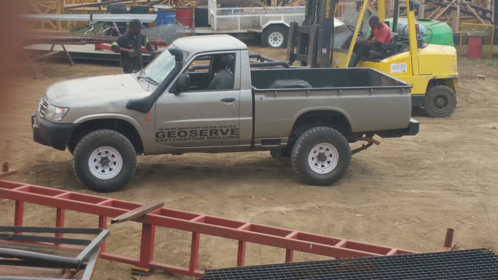 Sneak preview of his ride