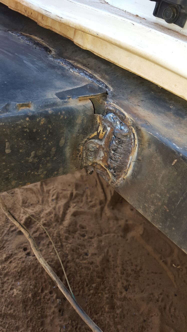 Where it cracked