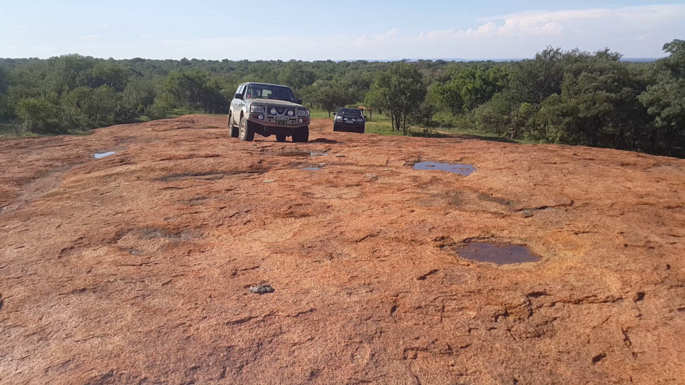 Not Koos se Klip, but a nice rock Danie and I drove over on the way back