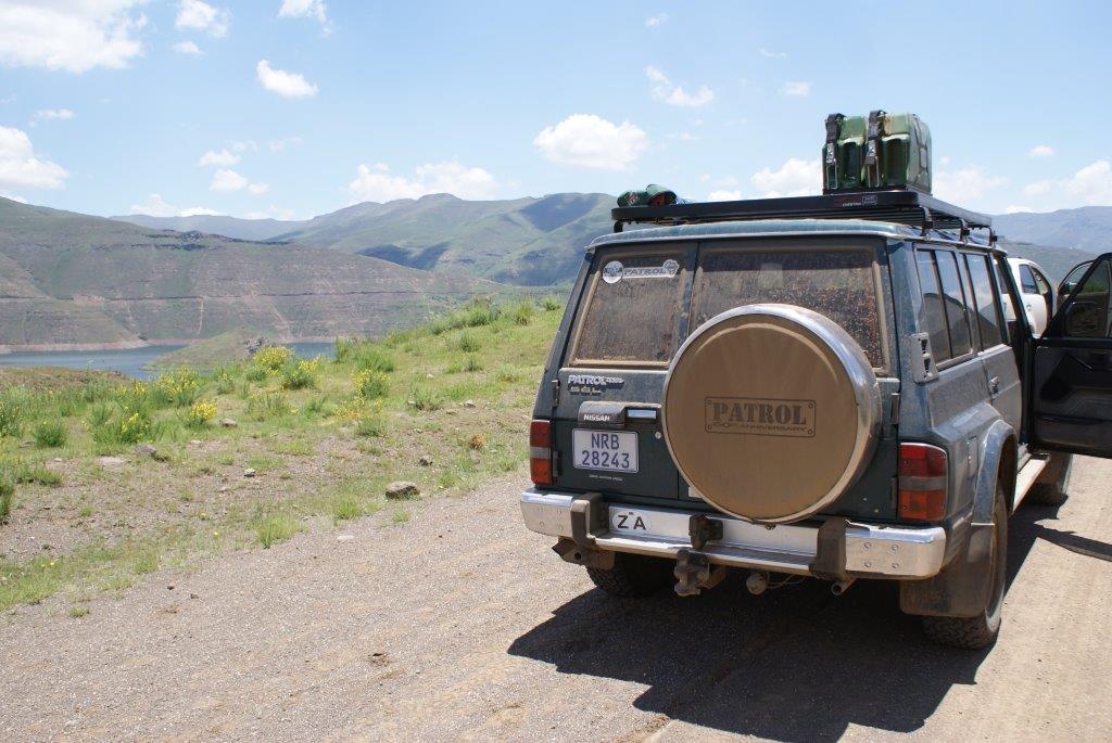 in Lesotho Katse dam