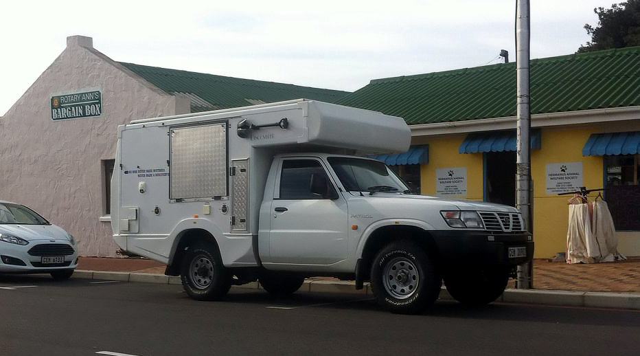 A friend of mine spotted this Patrol in Hermanus