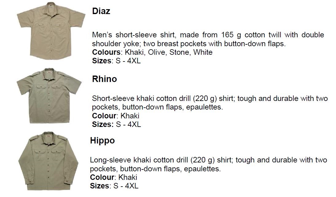 Safari Shirts