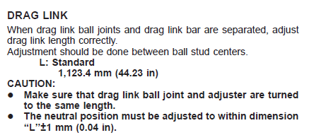Drag link