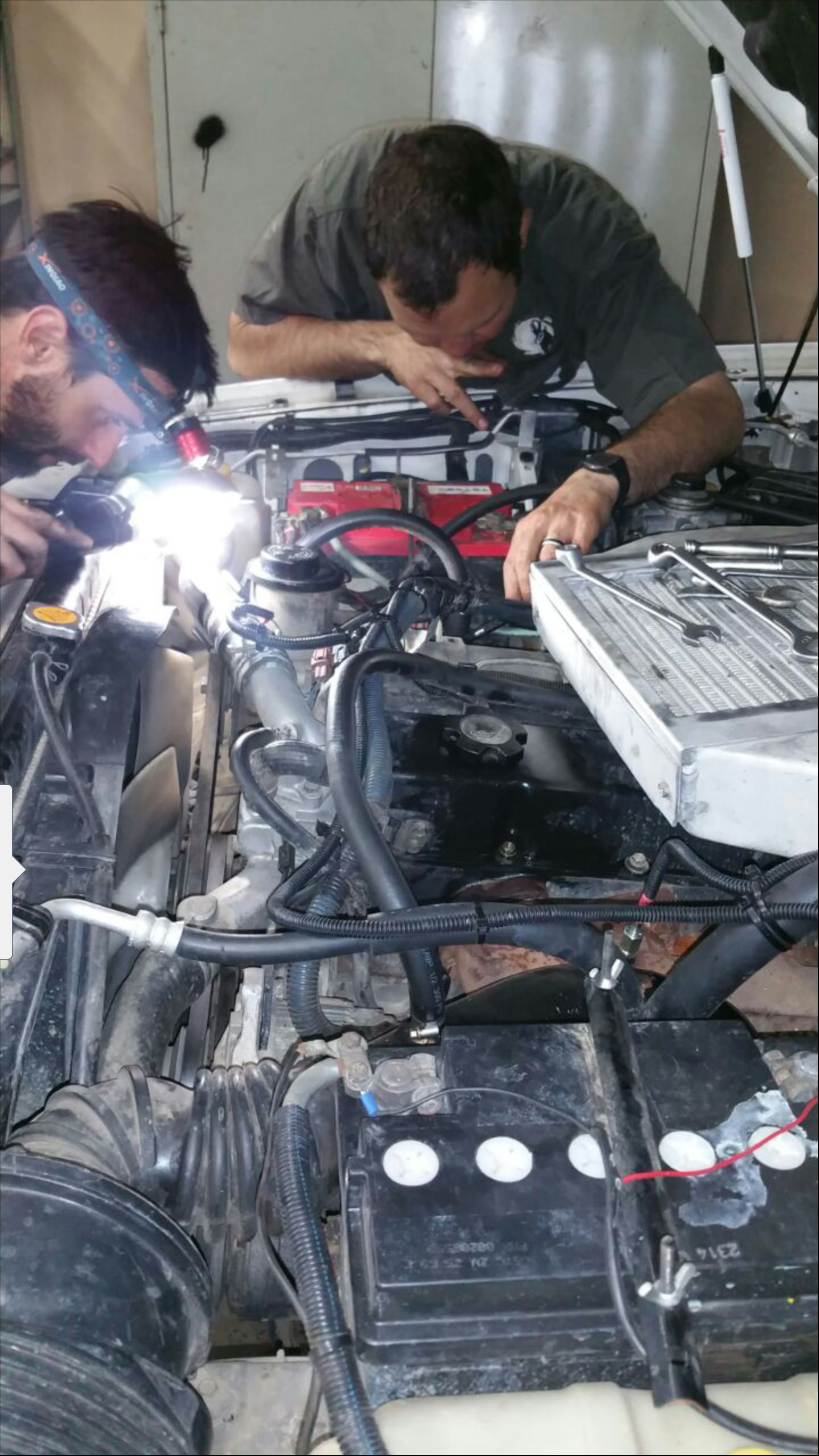 Kyk die proffesor at work