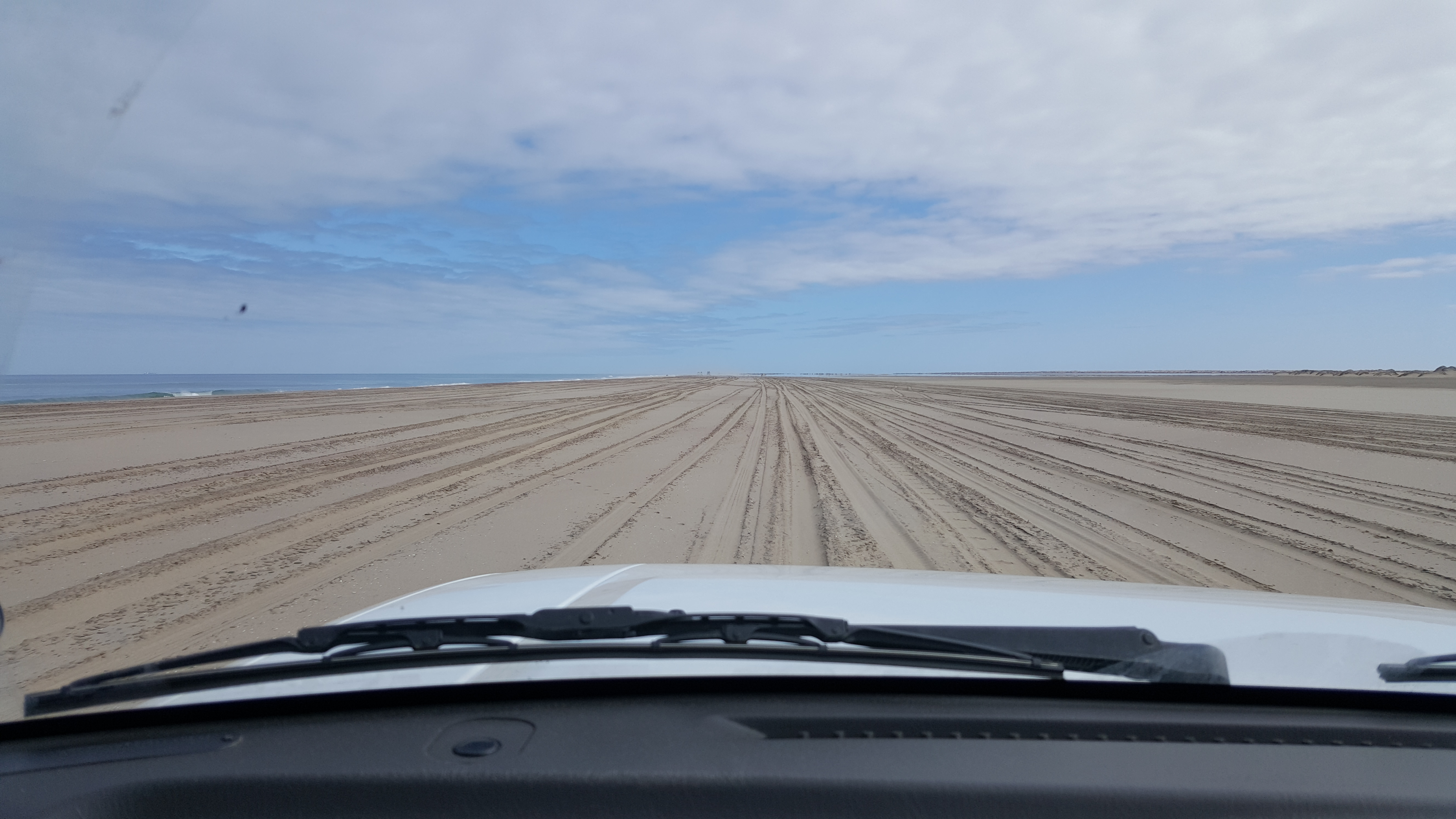 Wide open beaches...