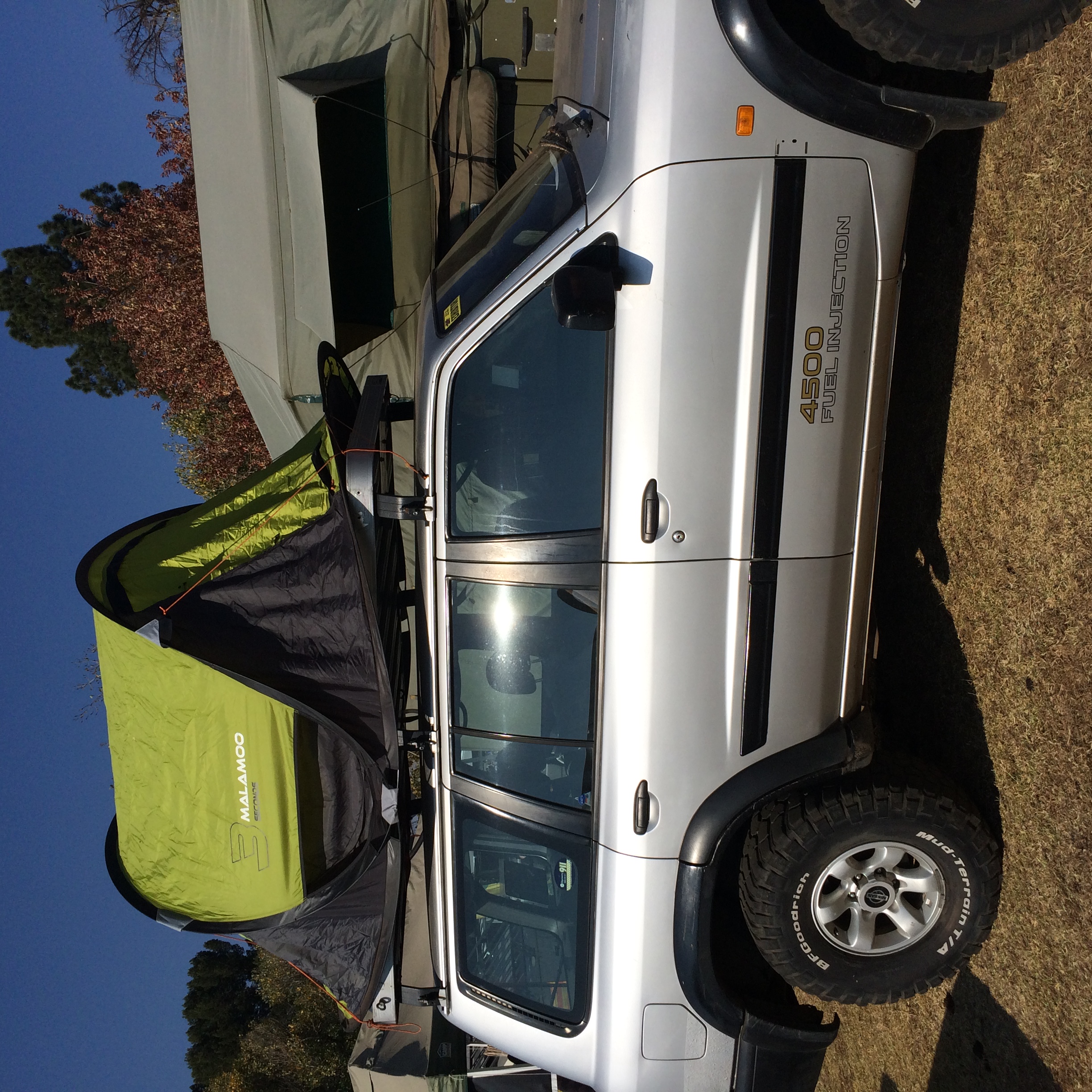 I just put the 3 second tent ontop for the fun of it not fitted!