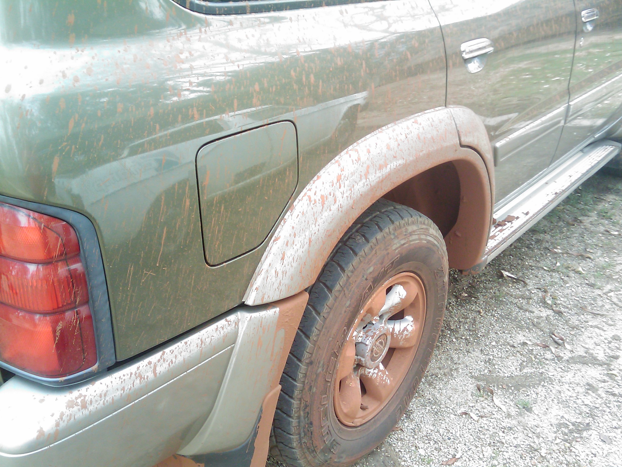 Muddy!!! lol (ok, a little muddy)