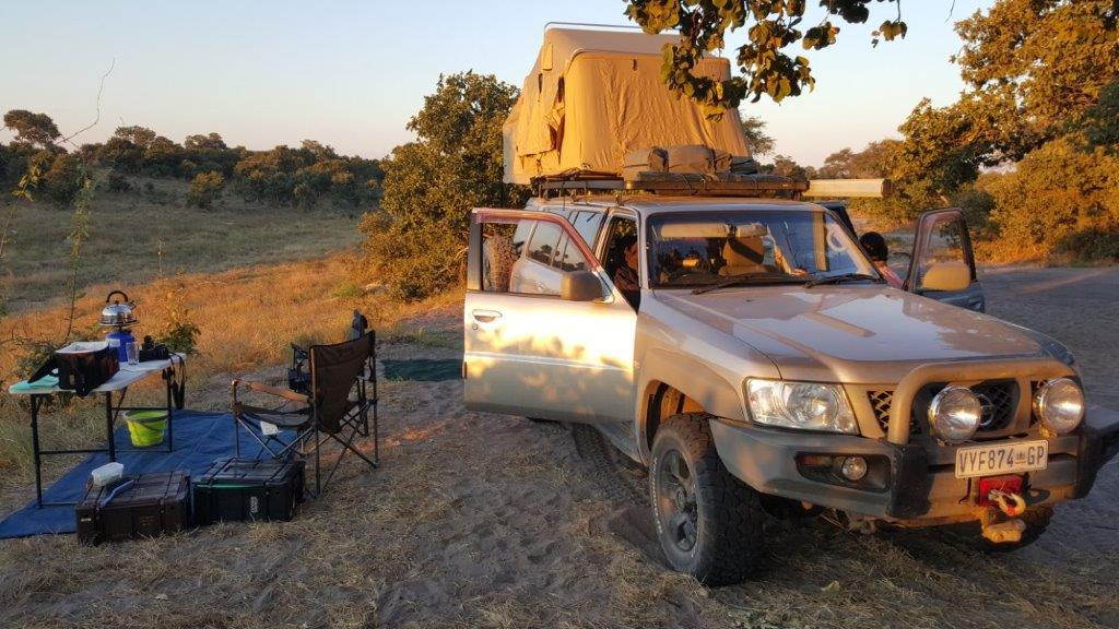 The Camp site in Savuti