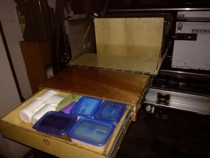 Drawer open