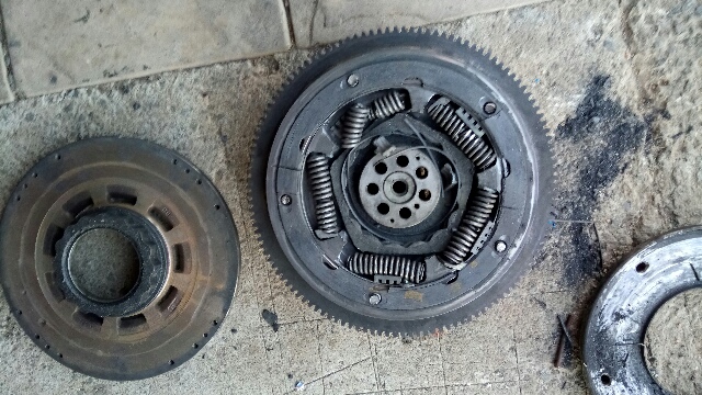 Flywheel se binnekant.