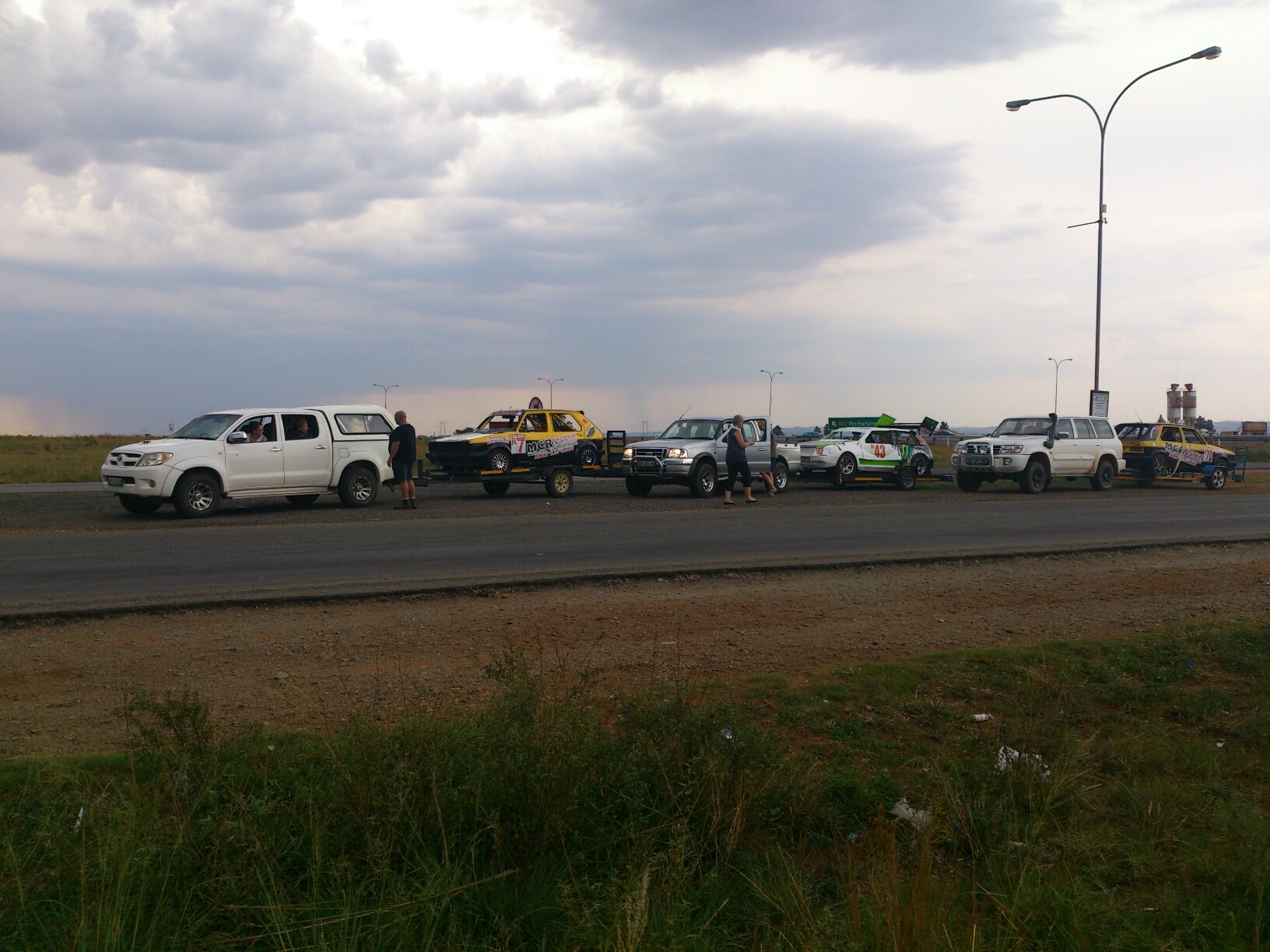 Bloemfontein toe.