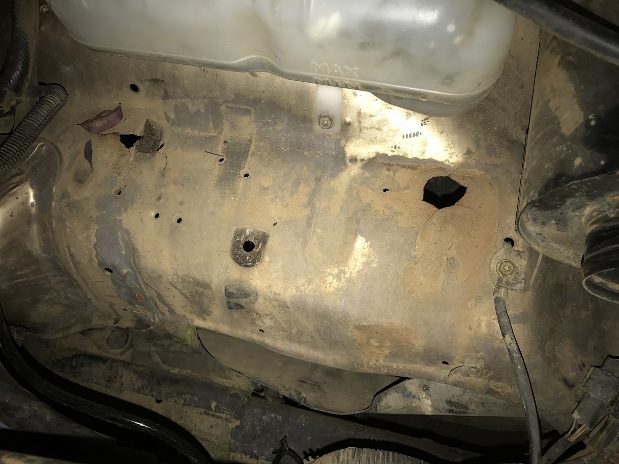 Second Battery wheel well damage