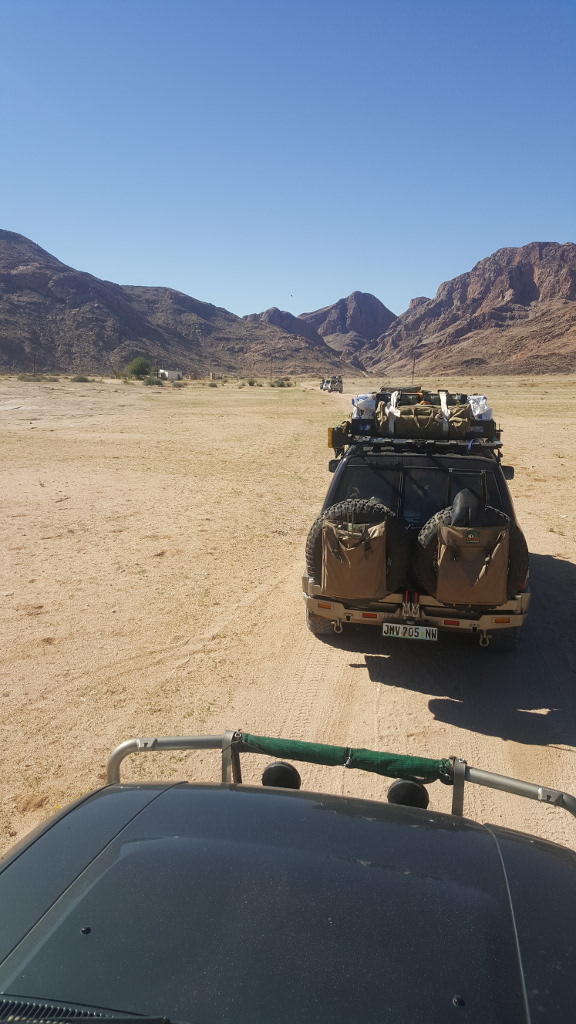 Road to Charles' Pass