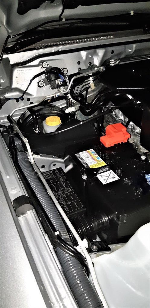 Engine bay clean