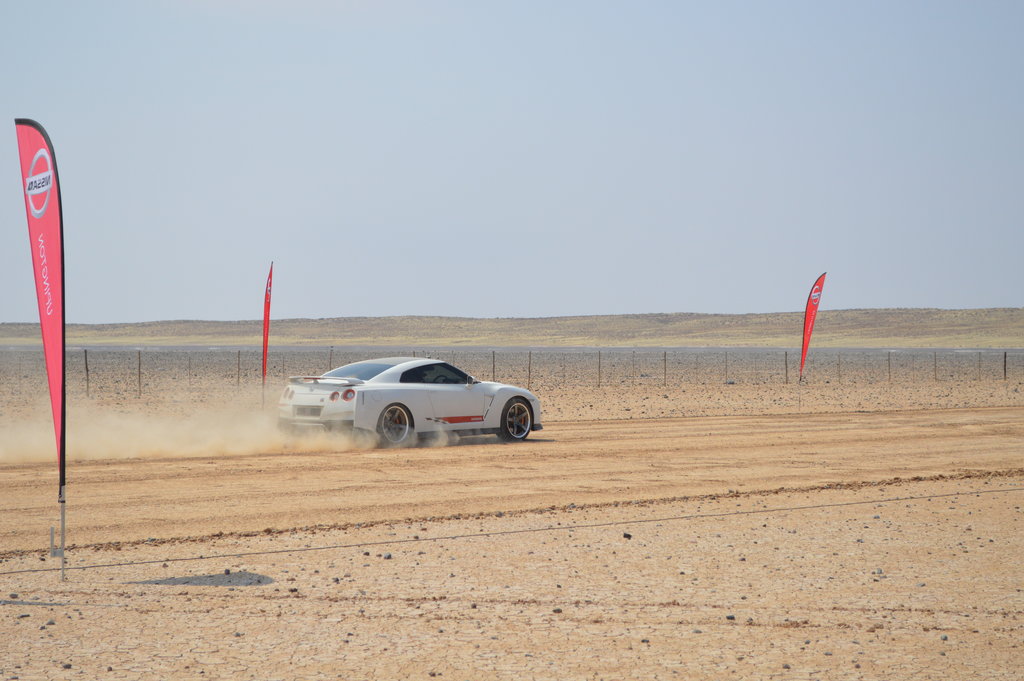Just idling away at 180km/h.
