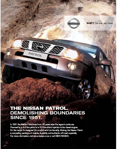 Nissan Patrol 60 year Heritage
