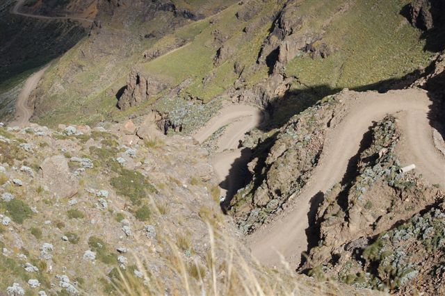 Last part of Sani Pass
