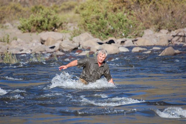Walking the river