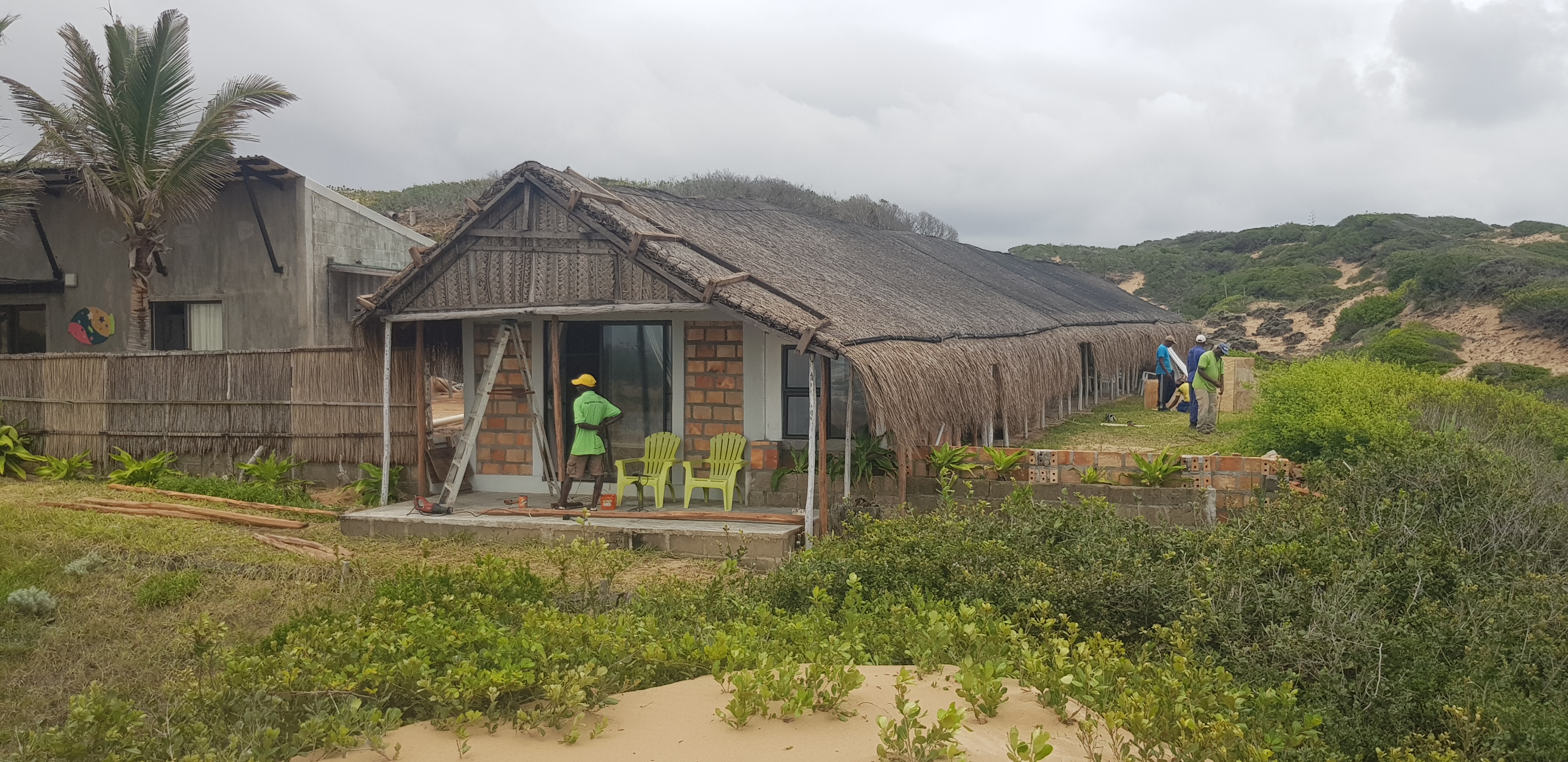 Casitas next to top house
