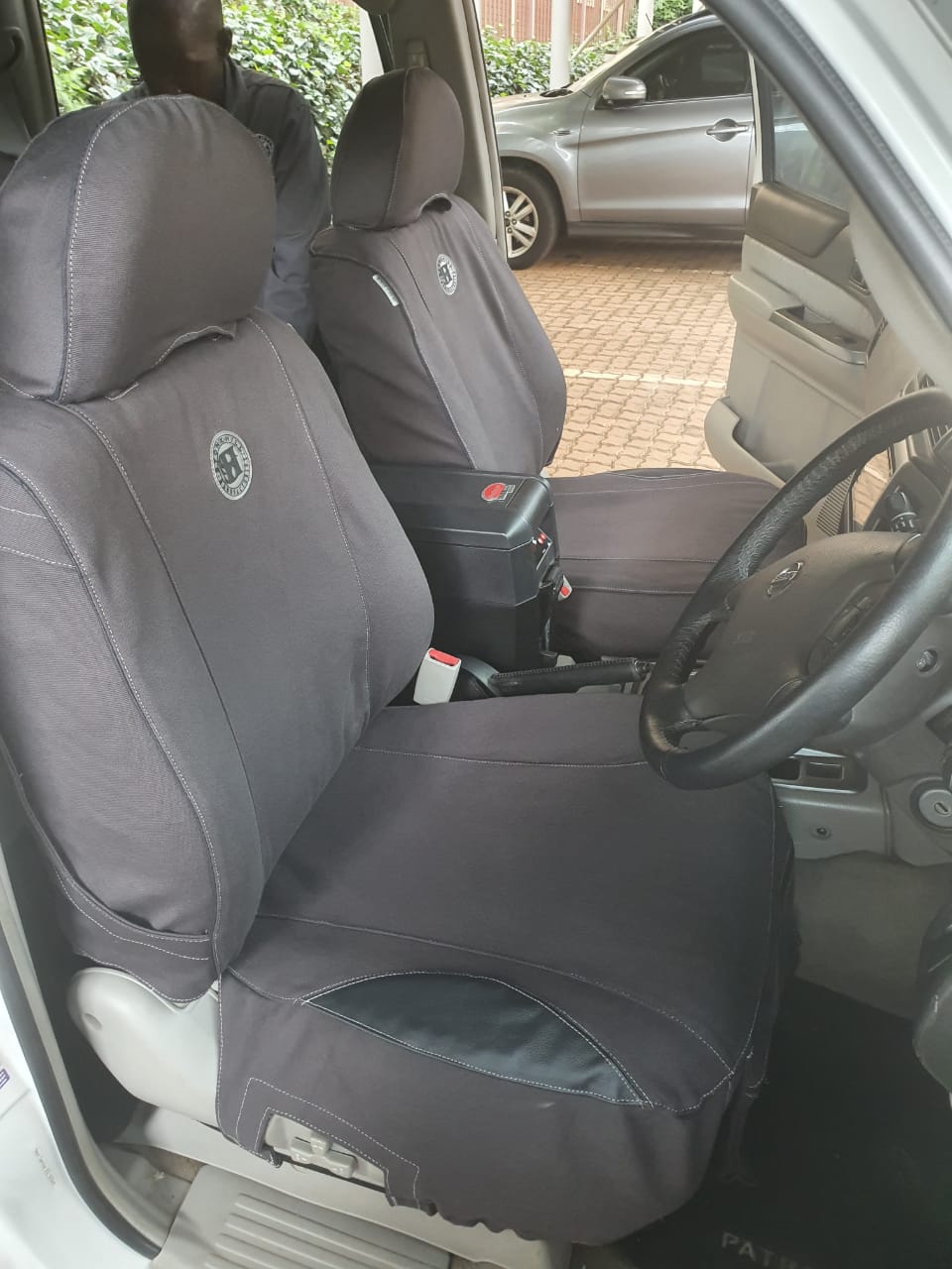 Seat covers done