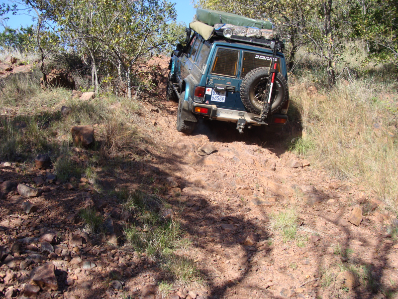 Grant takes the tough route up