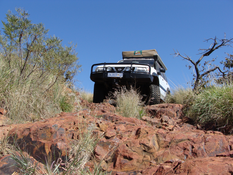 The &quot;road&quot; wasn't always obviously visible to the untrained eye ;-)