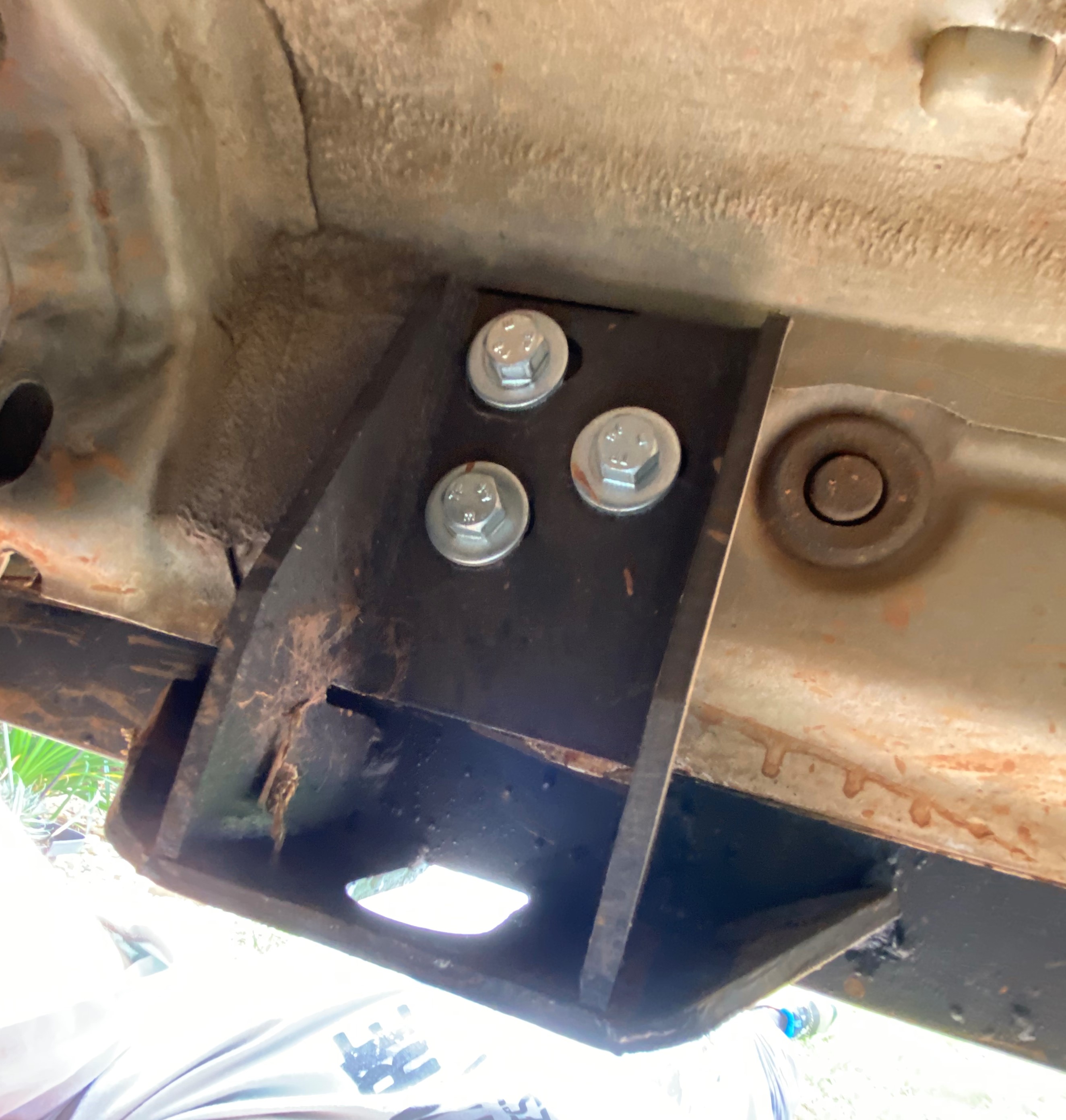 Bracket to body
