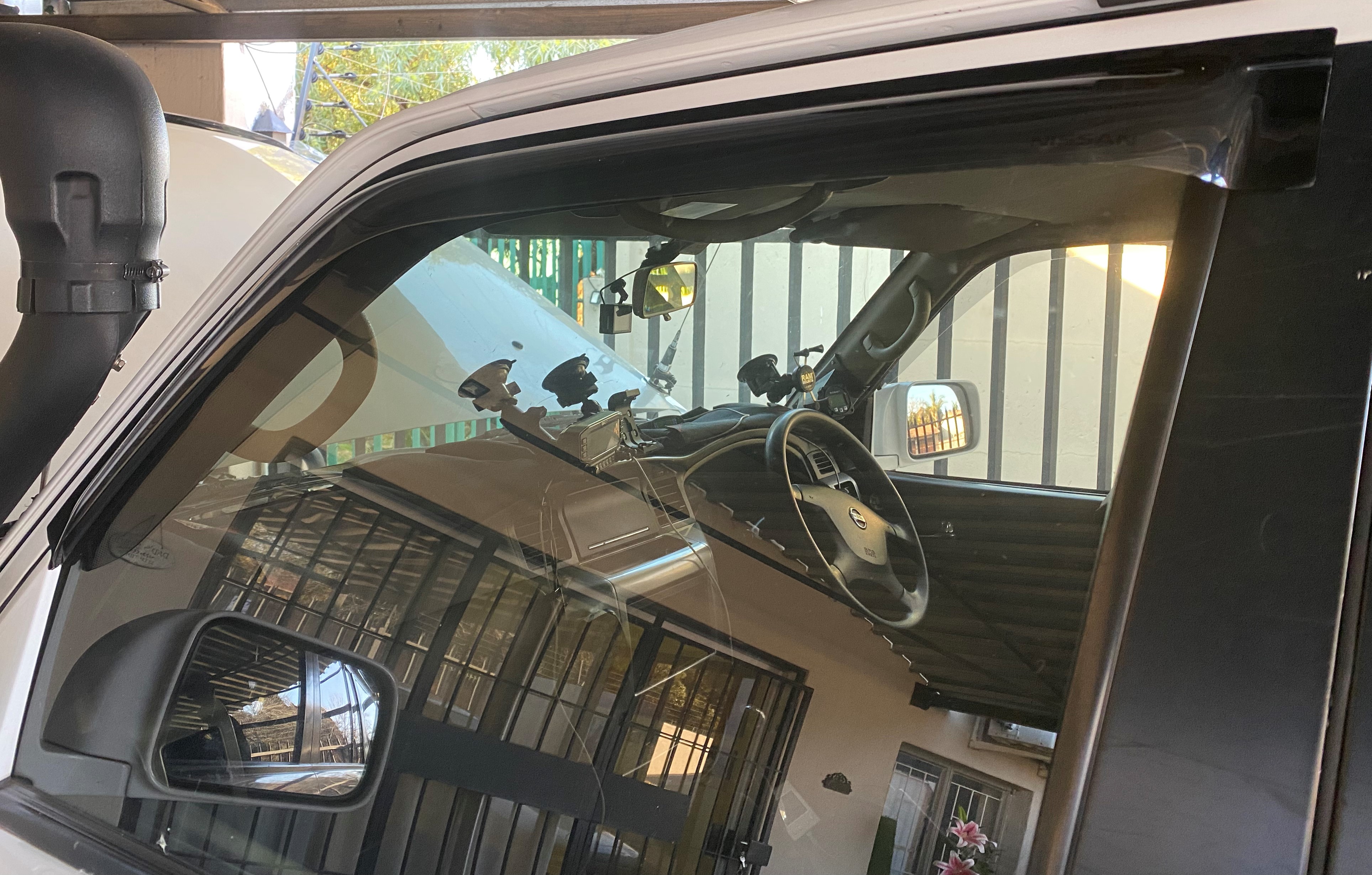 Bubble on front window