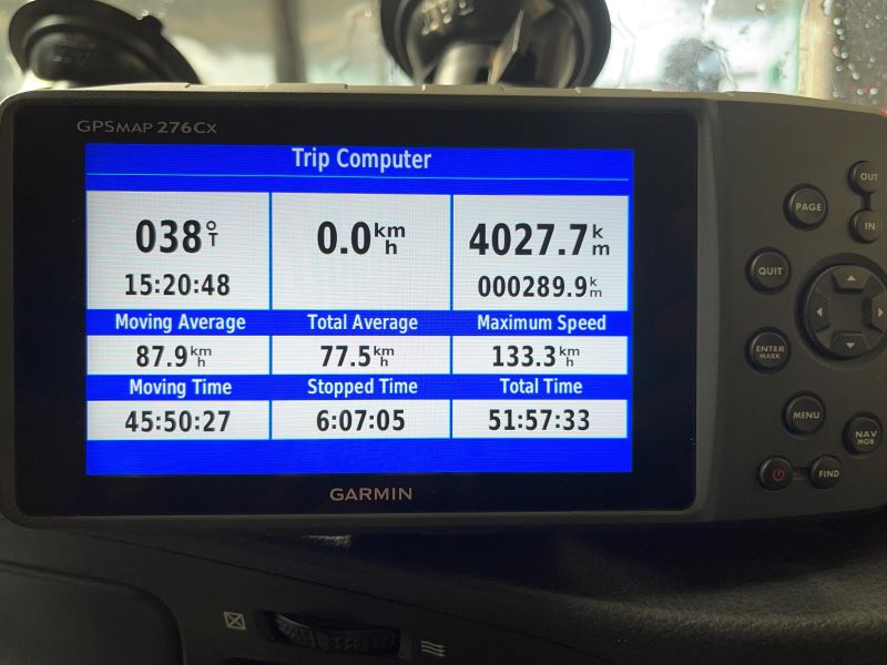 Mileage per GPS