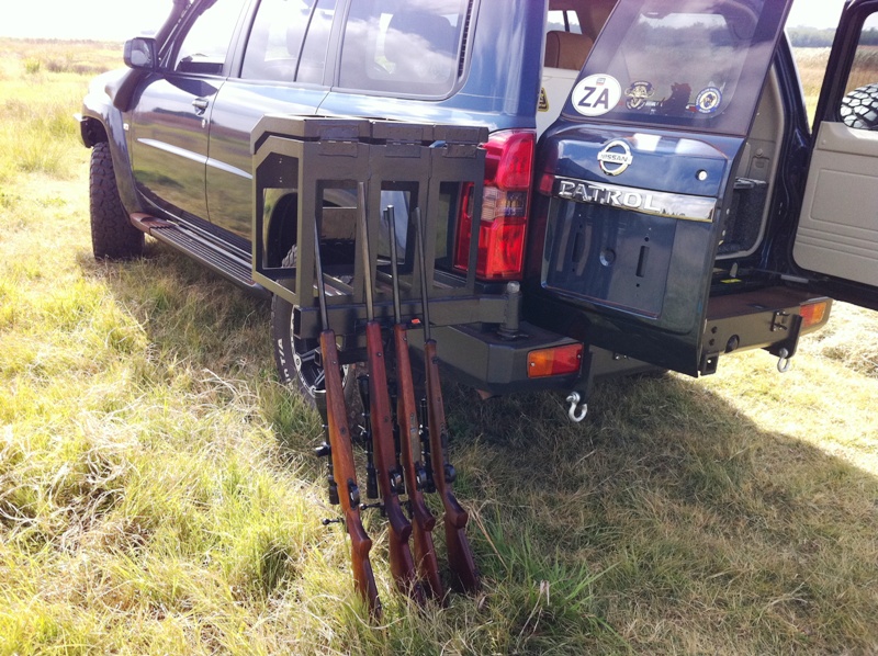 My 4.8 rifle rack