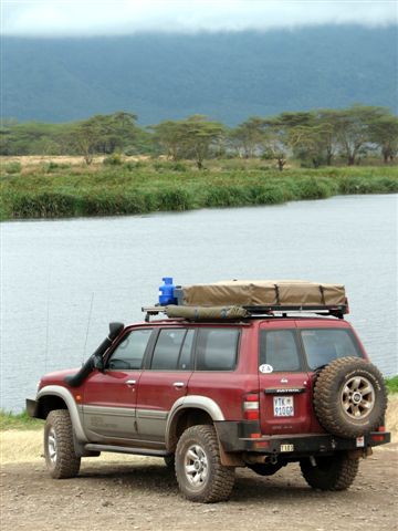 Patrol near the Lakes at Arusha National Park