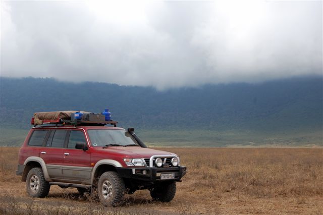 Patrol in the Ngorongoro Crater