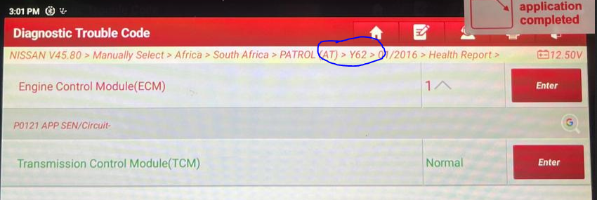 Y62 or Y61?