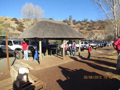 and a quick braai....due to them closing at 5pm