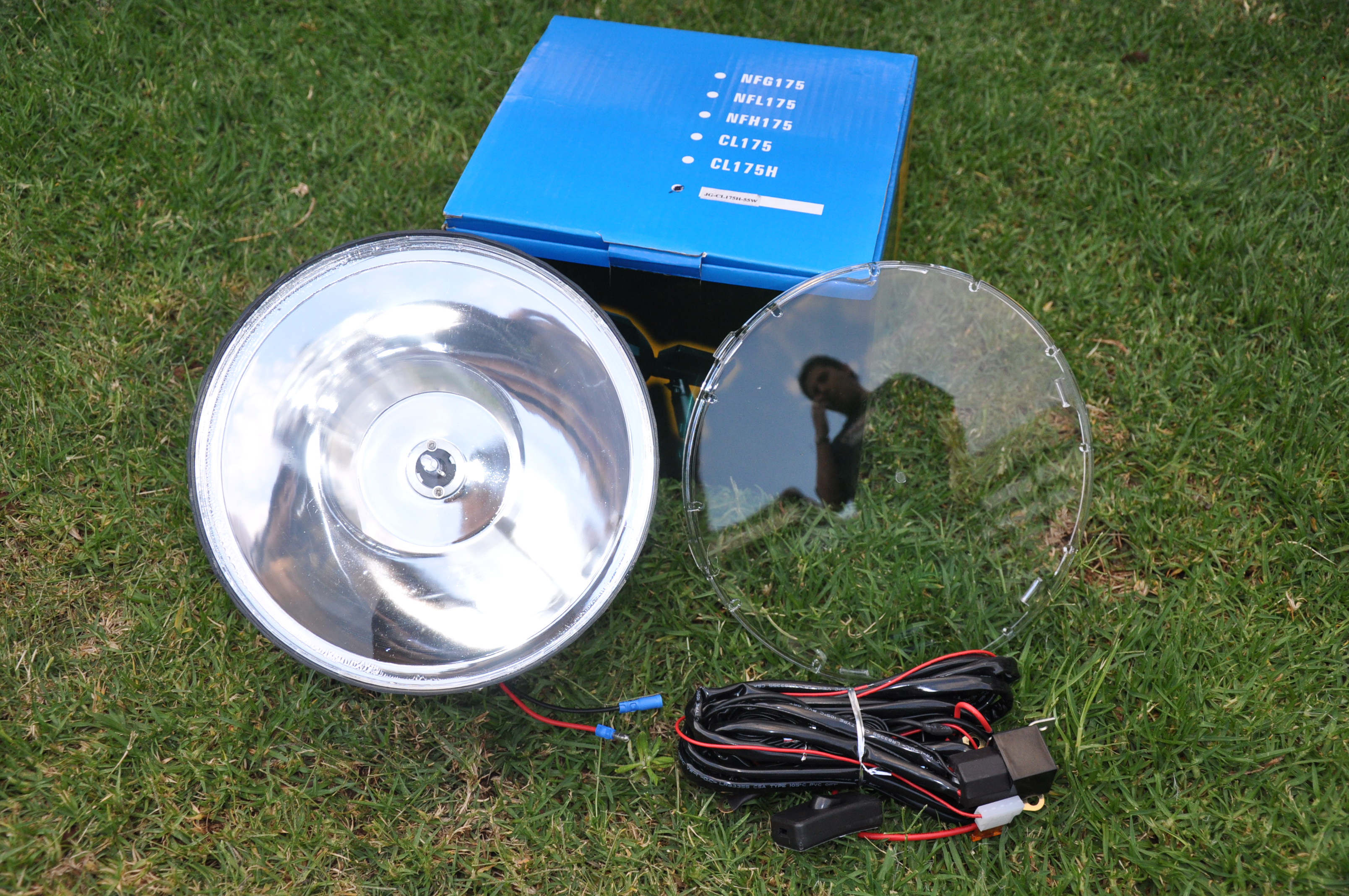 150mm 55W HID Spotlight