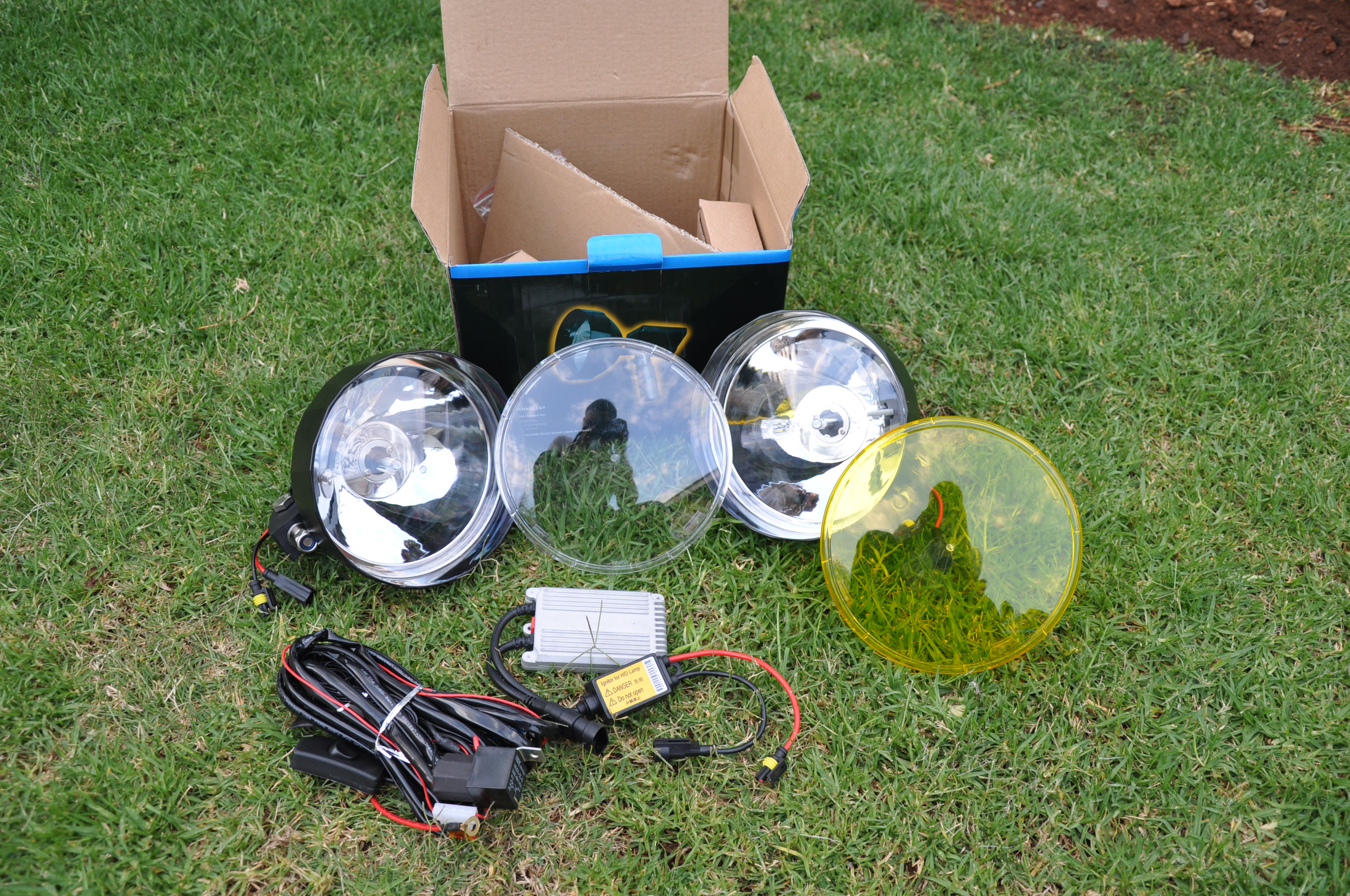 175mm 55W HID Spotlight