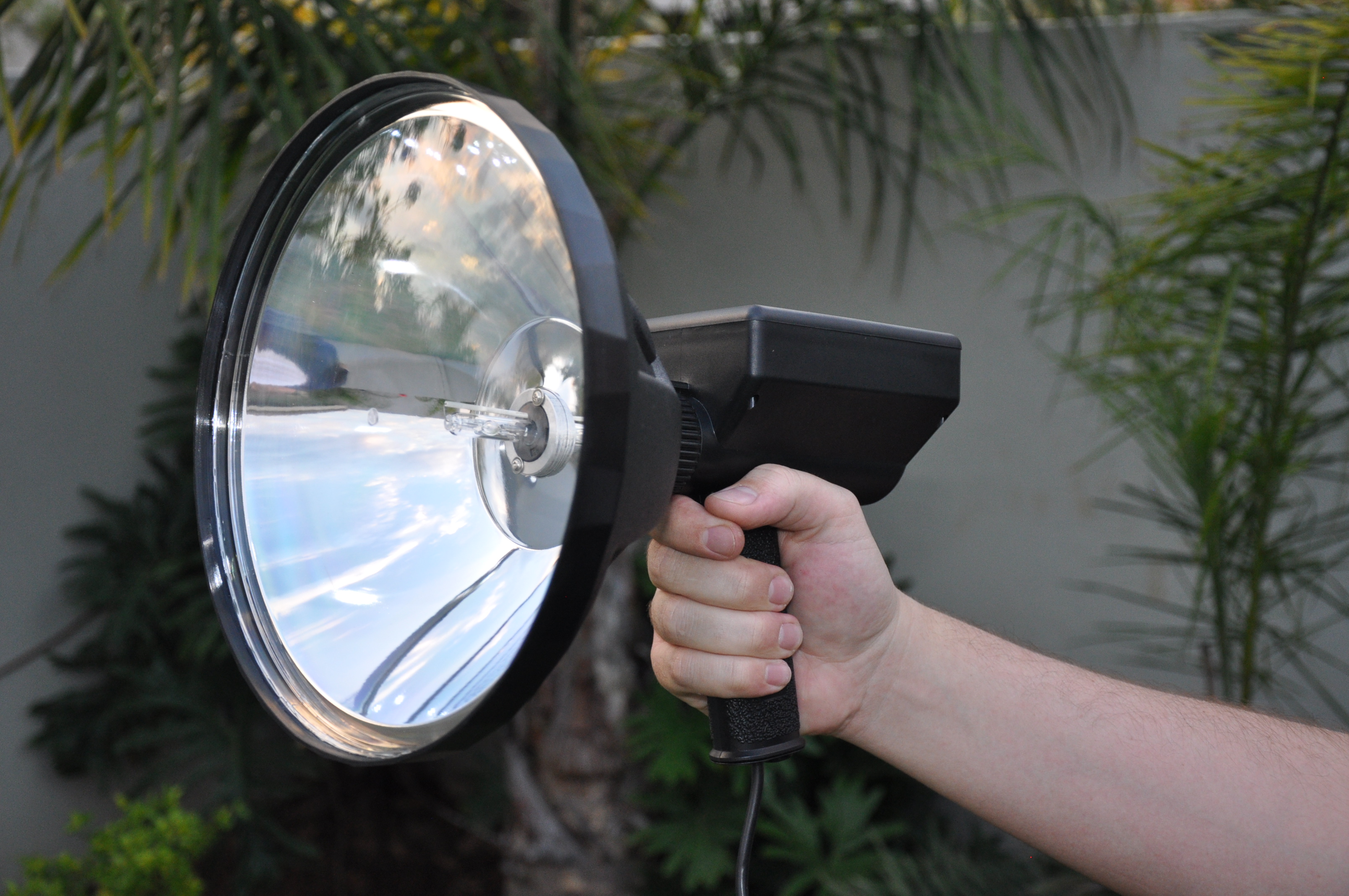 240mm 55W HID Handheld Spotlight