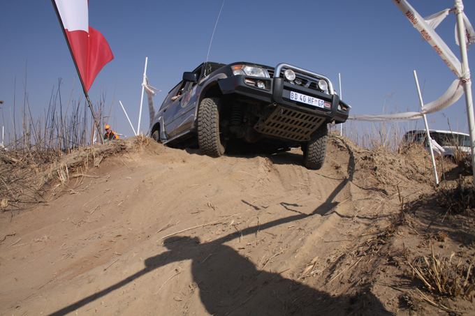 Louis Naude making an entrance
