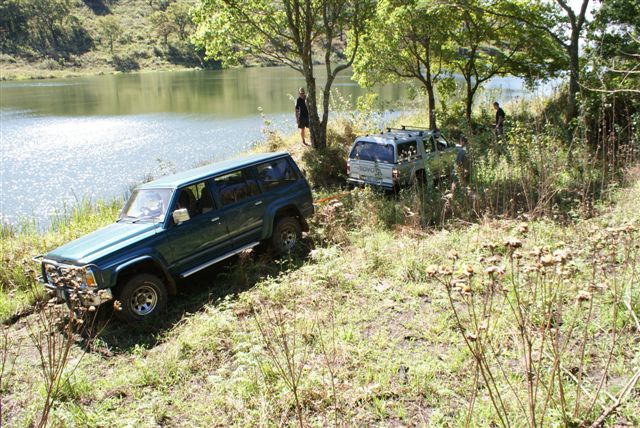 Jules sleep n Toyota uit