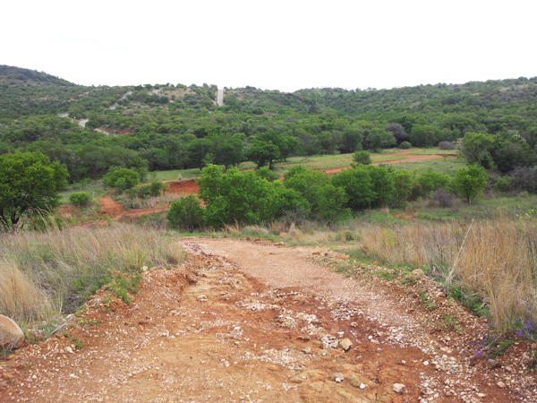 A view of the valley.