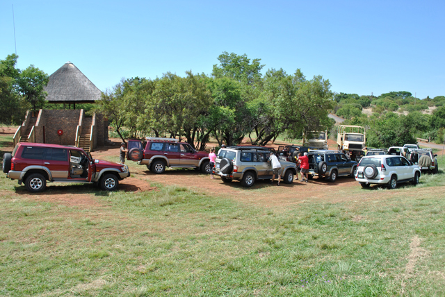 Gathering at the Karee Lapa.