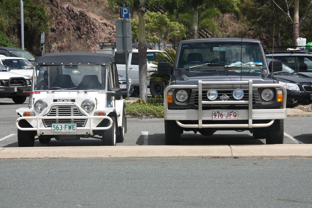 Could'nt resist - the Moke was my ride for the day!