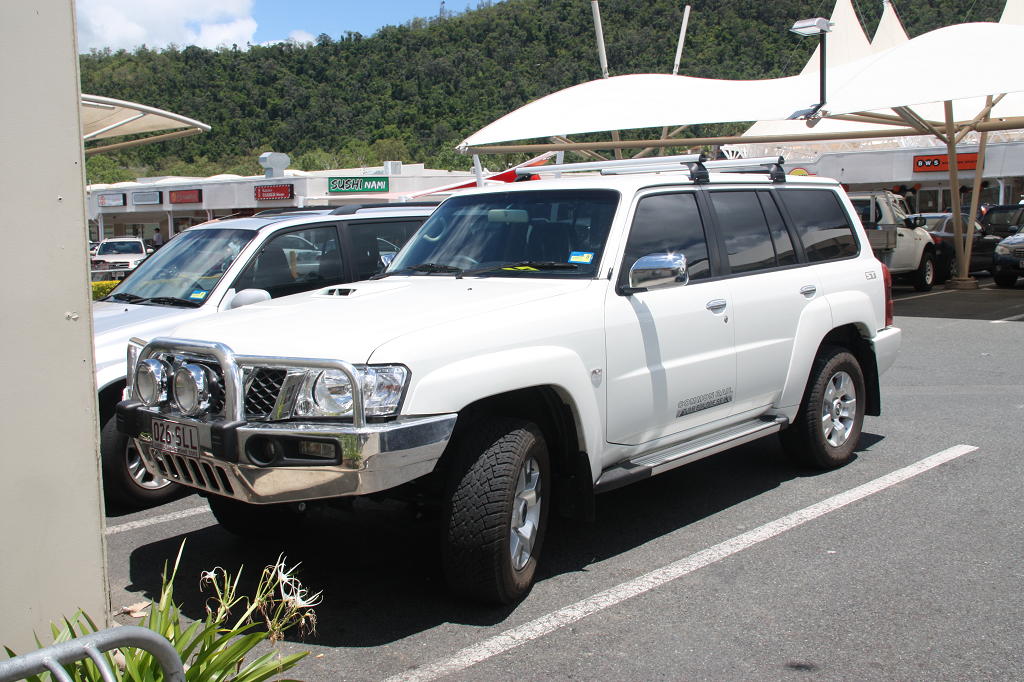 This one had a Nissan supplied Bull Bar
