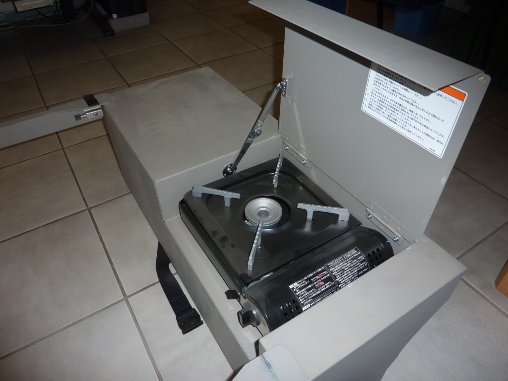 Gas burner detail