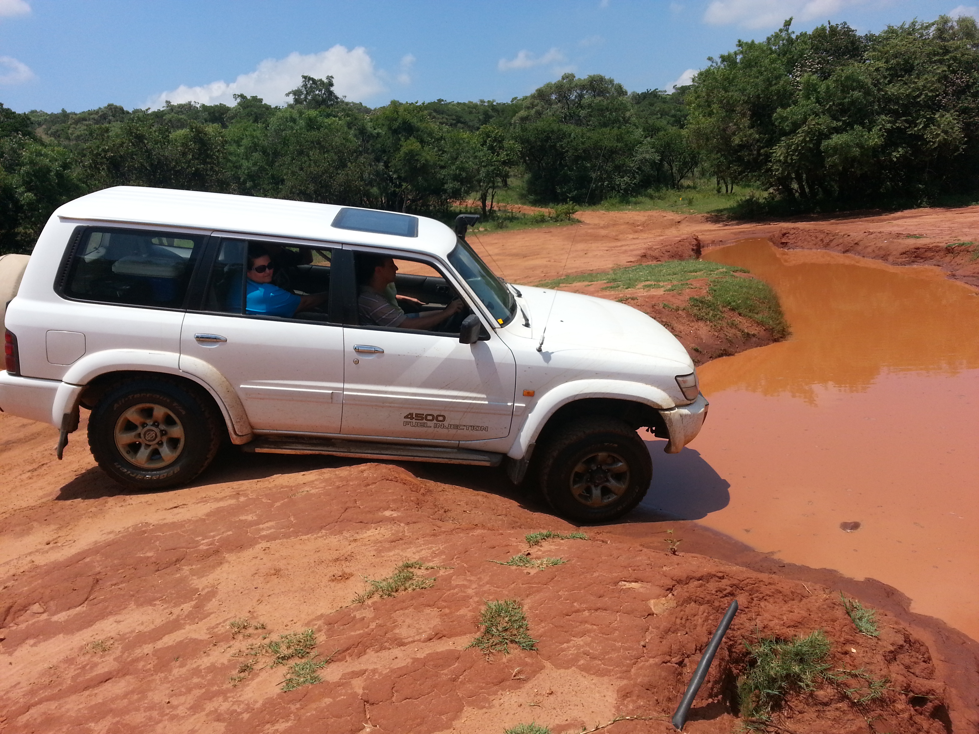 Into the mud